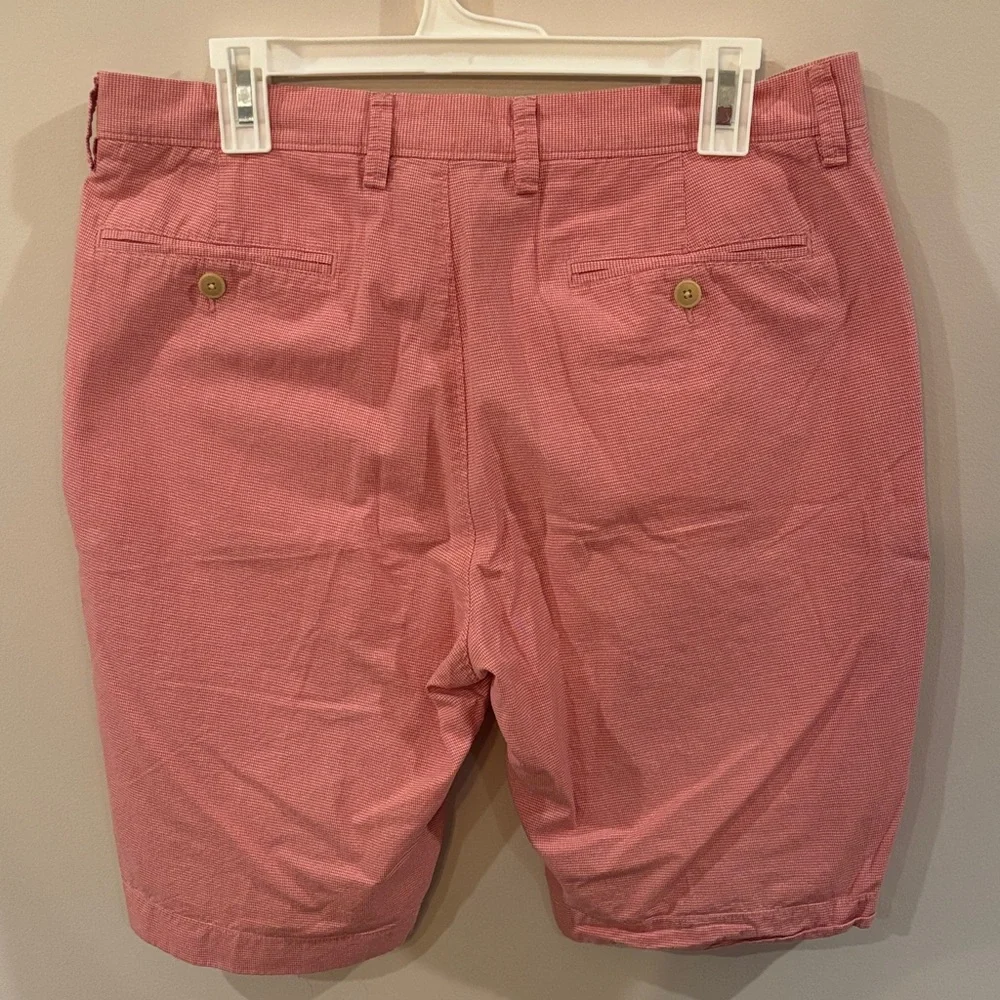 J Crew Salmon/Pink Flat Front Dress Shorts Men's 33W